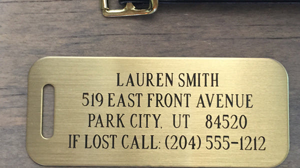 Personalized Luggage Tags: The One Travel Accessory Most People Forget