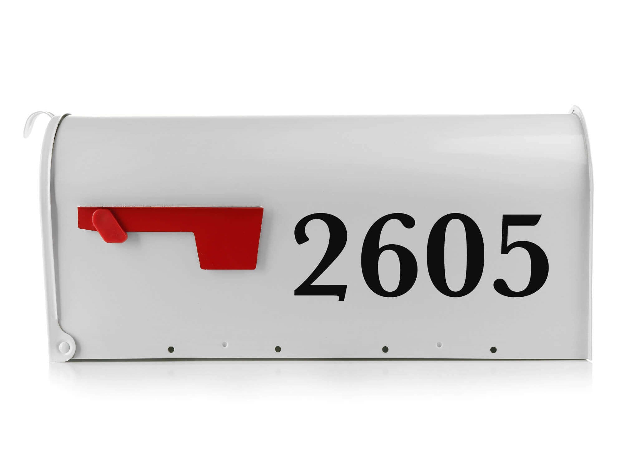 Reflective Vinyl Mailbox Decals – Customizable for Address Numbers