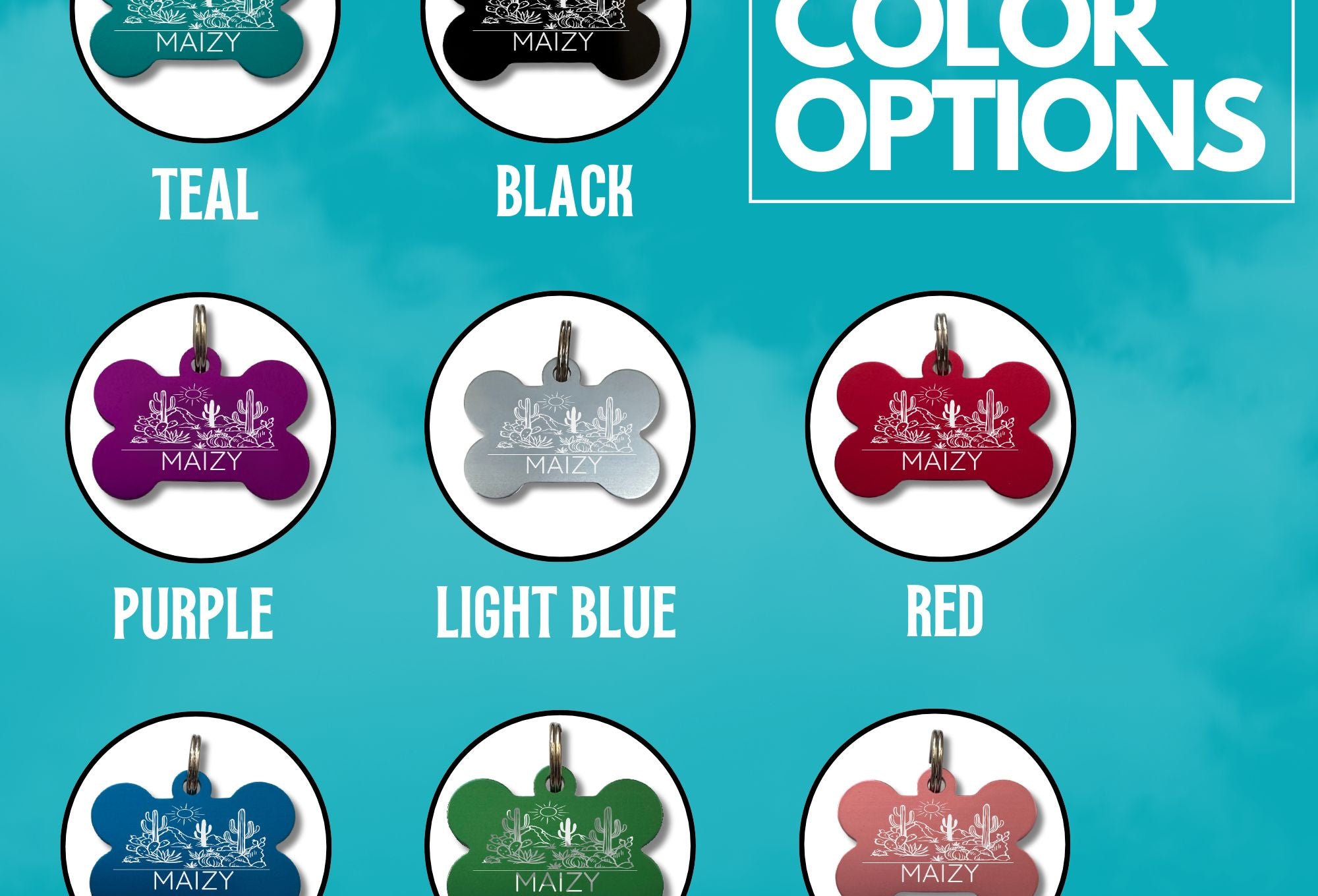 Waterproof Engraved Dog ID Tags – Durable and Customizable