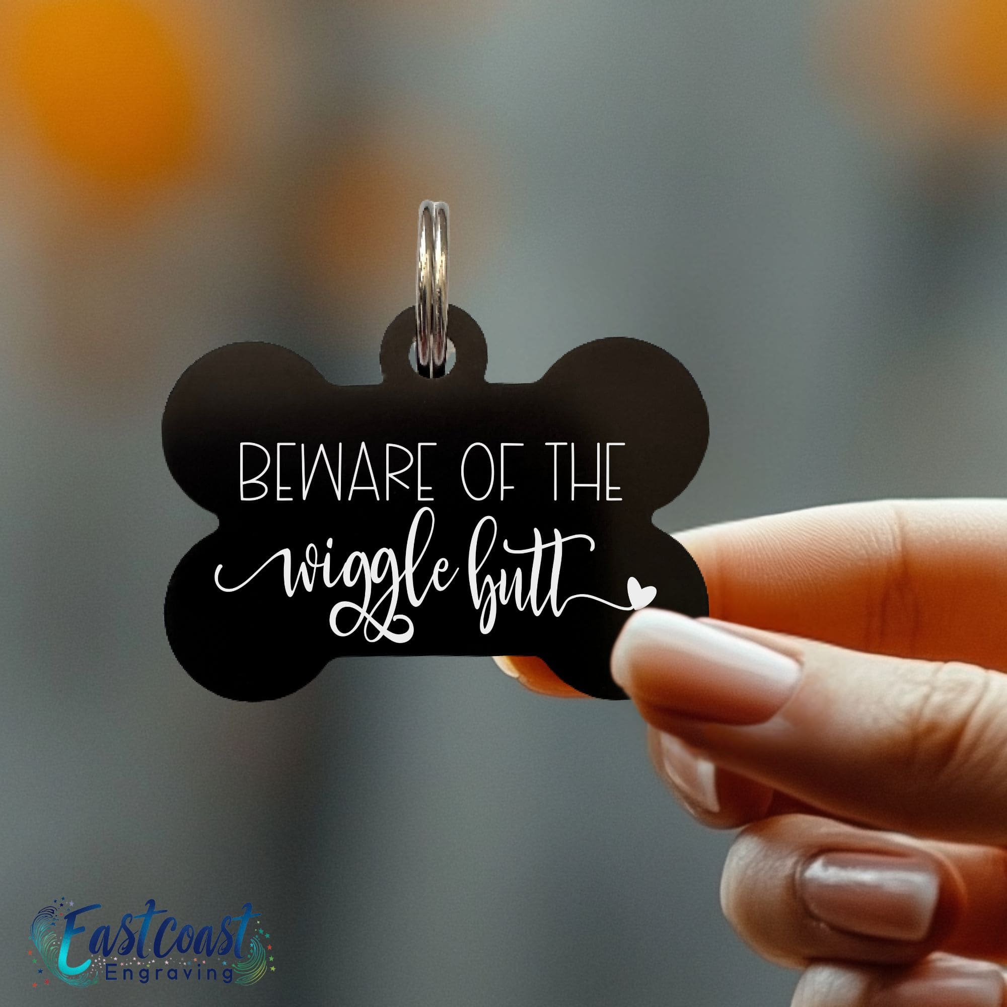 Dog name tags funny sayings for added charm