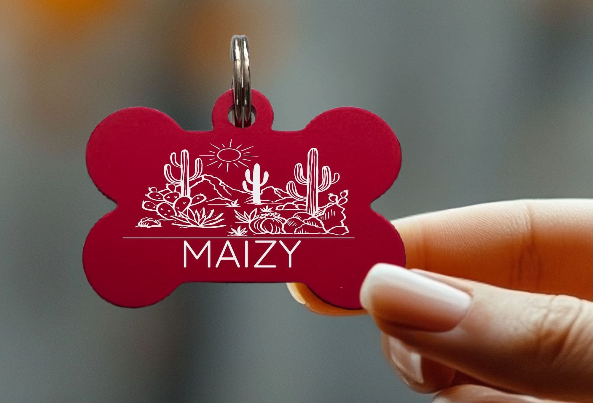 Desert Design Pet Id Tags For the wandering Dog