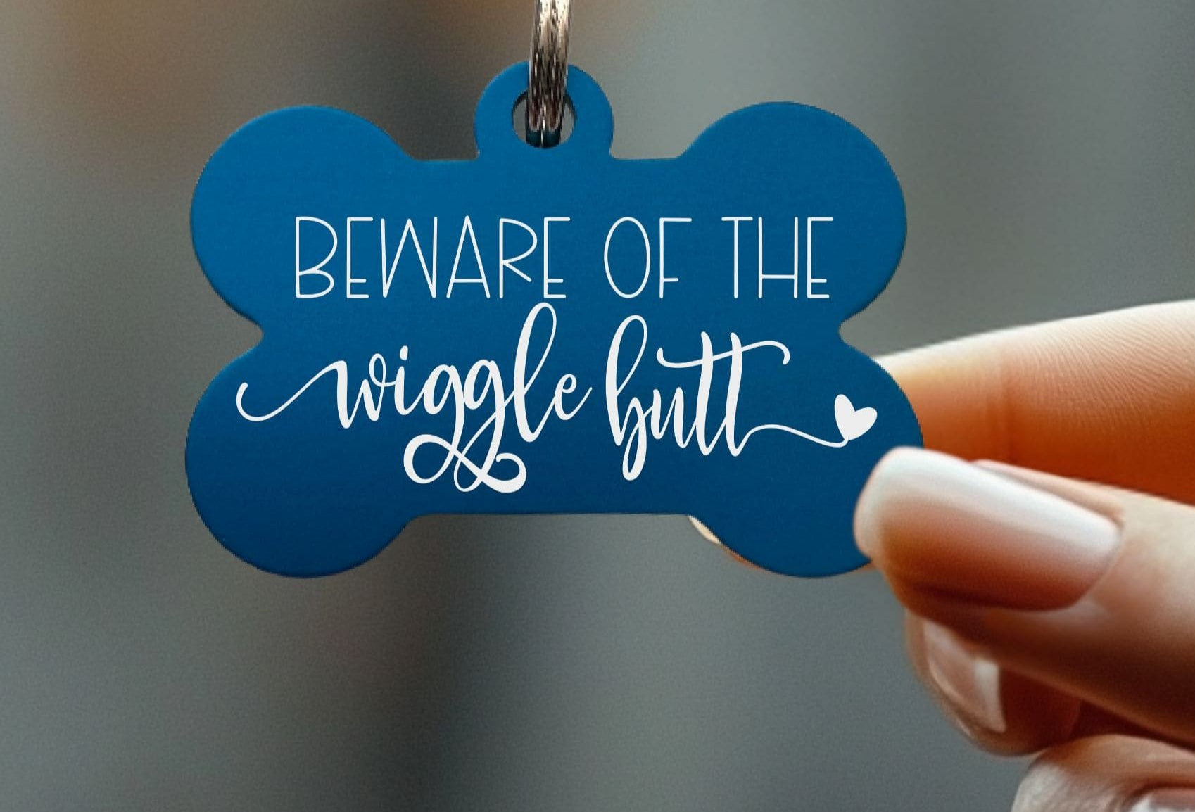 Custom pet collar tags for stylish identification