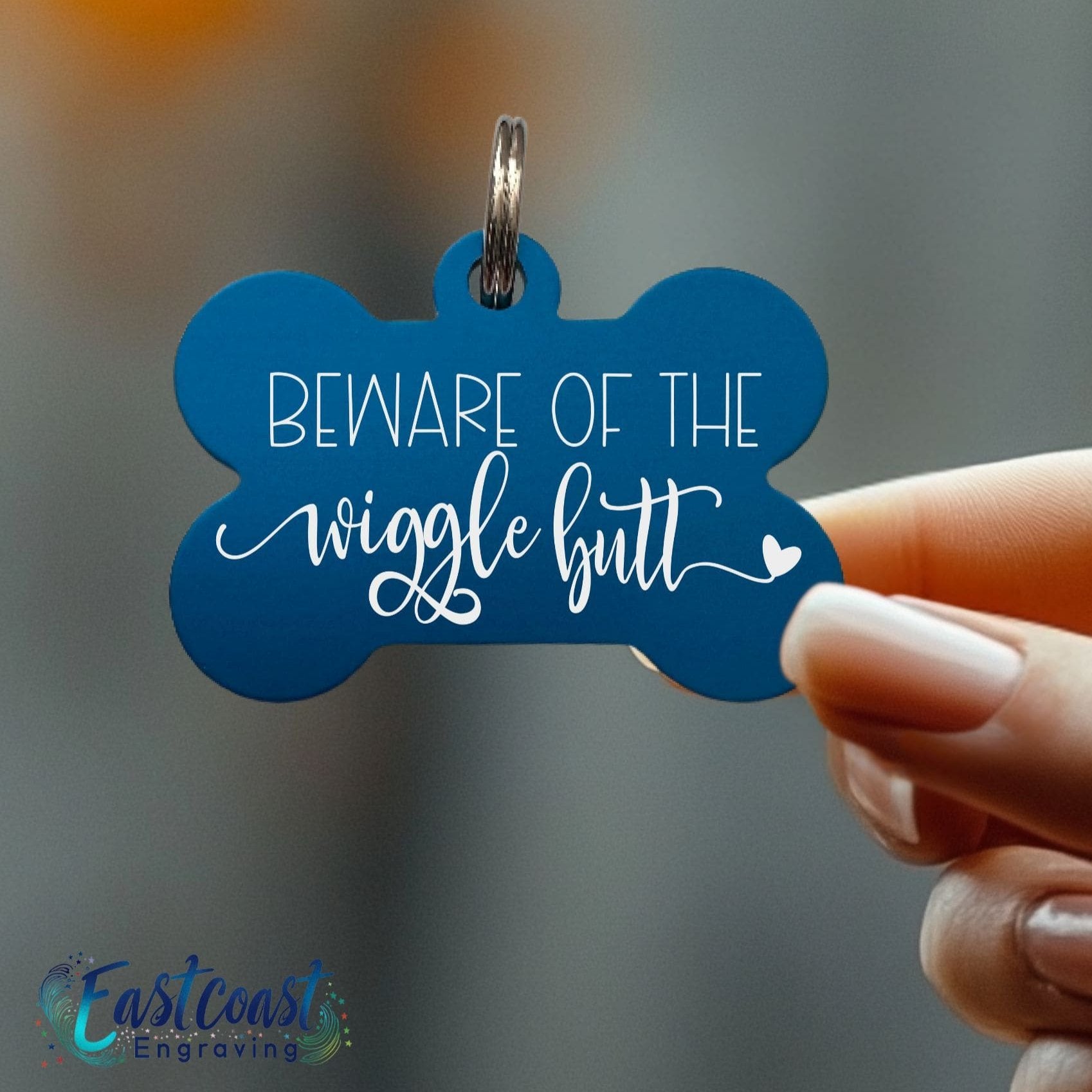 Custom pet collar tags for stylish identification