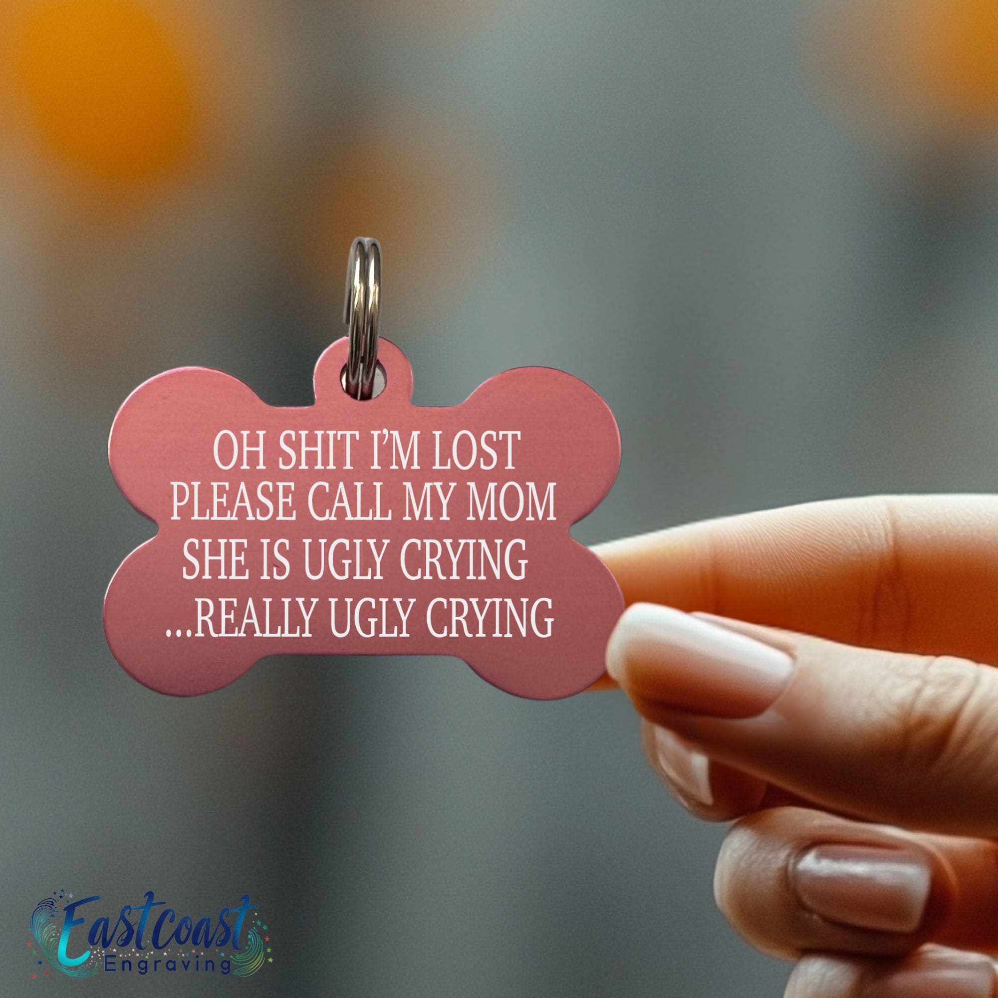 Custom dog collar tags for unique identification