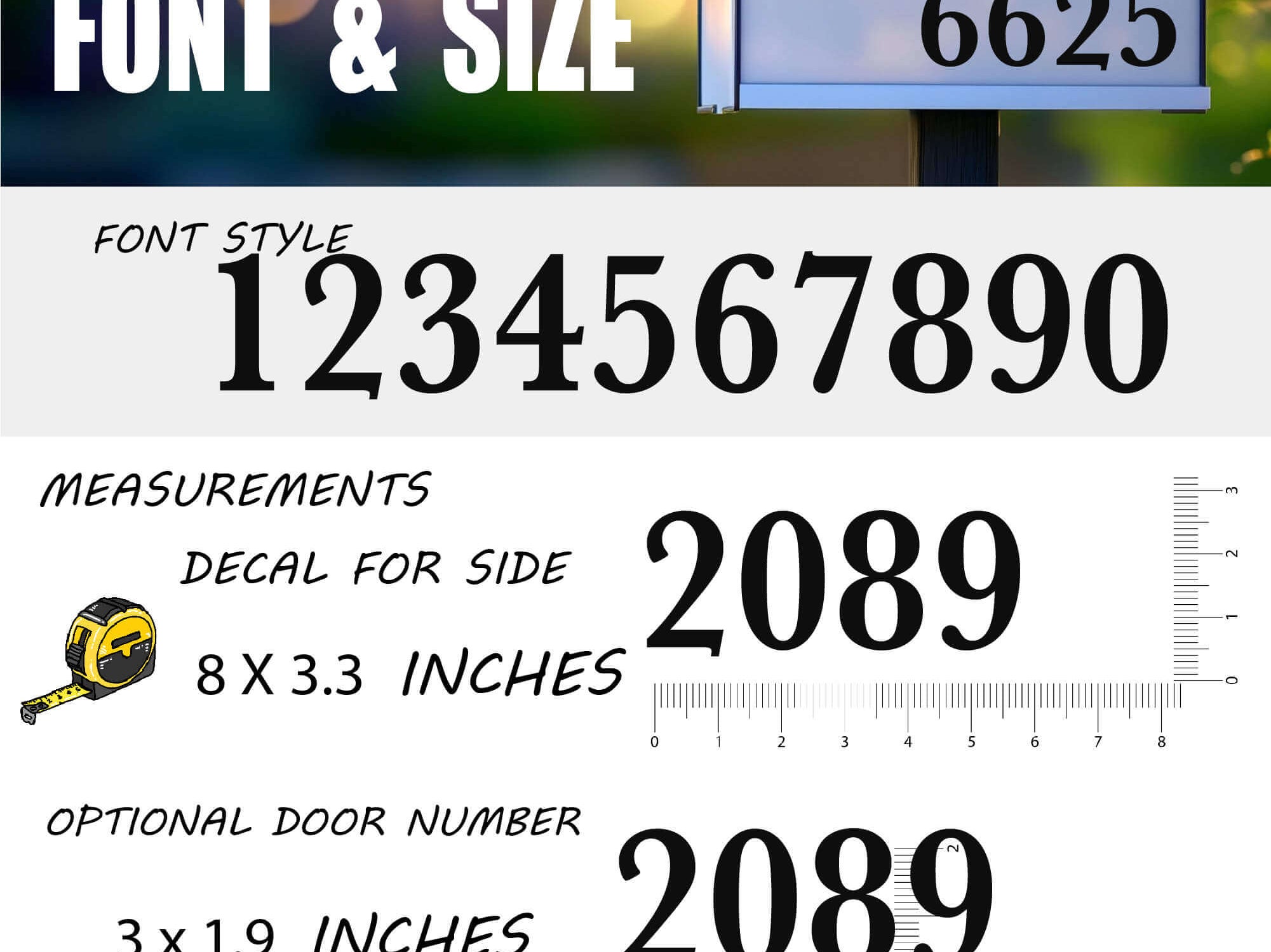 Step-by-Step Installation of Reflective Mailbox Decals