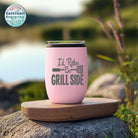 BBQ monogram vinyl decal for hard flat surfaces – durable and stylish