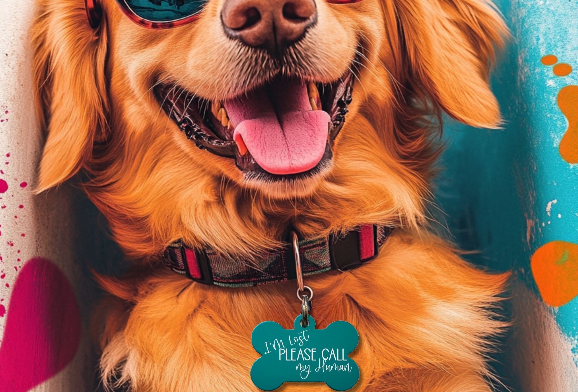 Custom Engraved Dog ID Tag – Funny Pet Collar Tag by Eastcoast Engraving