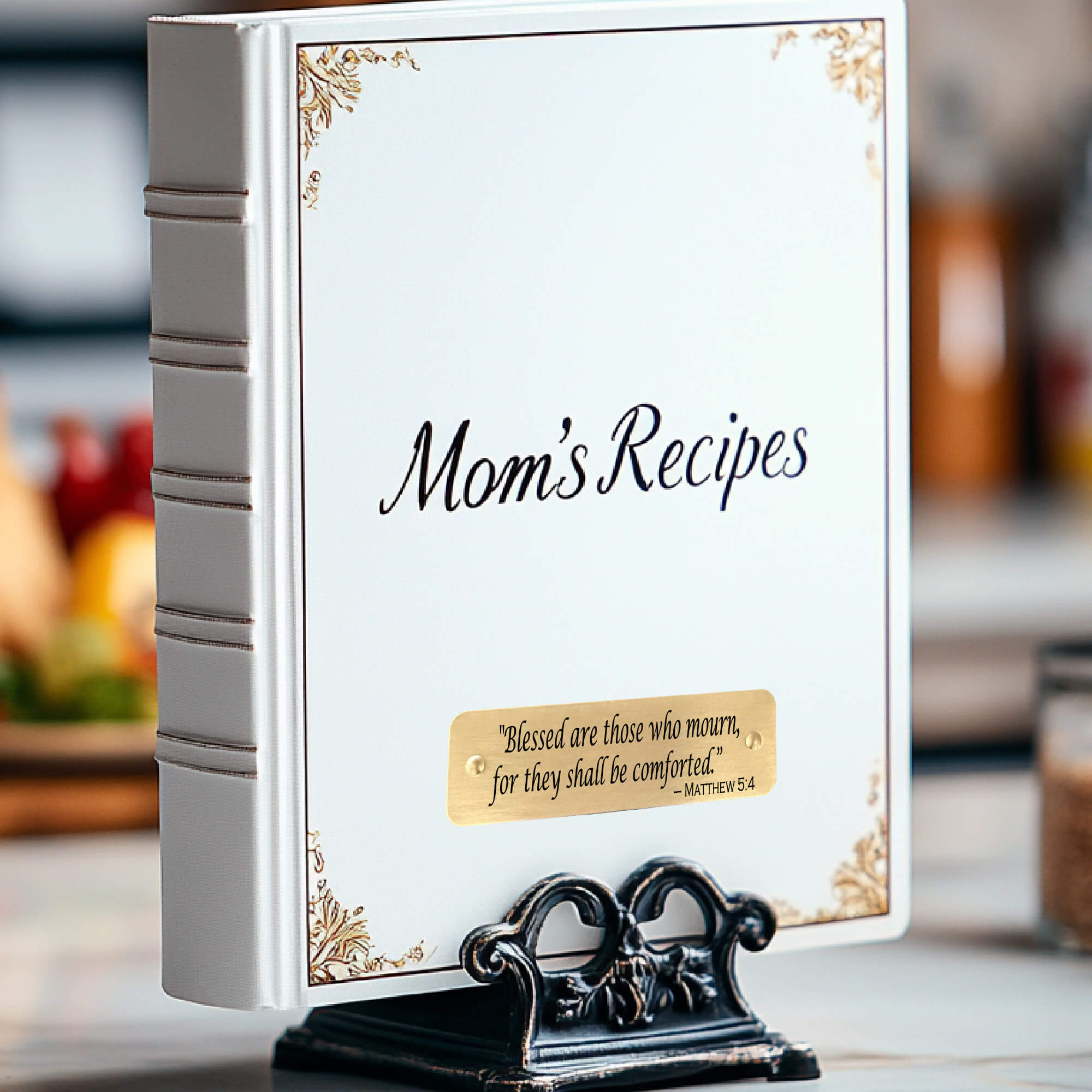 Laser engraved Bible tag with custom scripture engraving