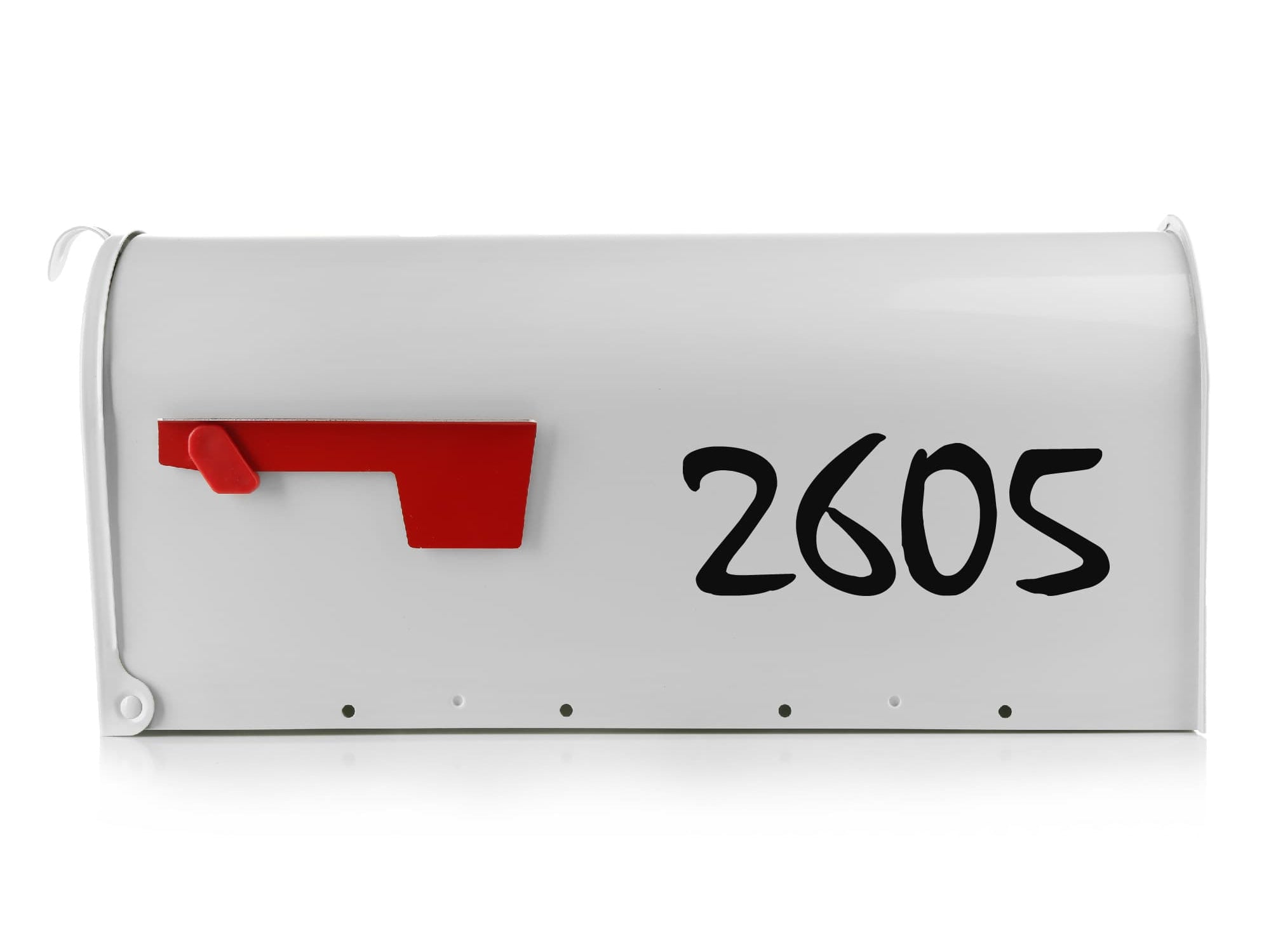 High-quality vinyl mailbox decals with easy application guide