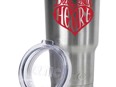 Bless Your Heart vinyl decal, 3.35 x 3.35 inch custom sticker for tumblers, cups, and laptops in 20+ colors