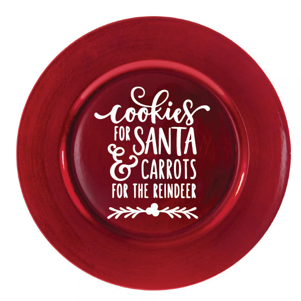 Cookies For Santa Carrots for Reindeer Decal - Eastcoast Engraving