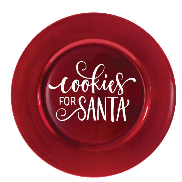 Cookies For Santa Decal - Eastcoast Engraving