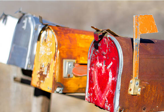 add value to your home: Custom vinyl mailbox decal with house number and elegant design..