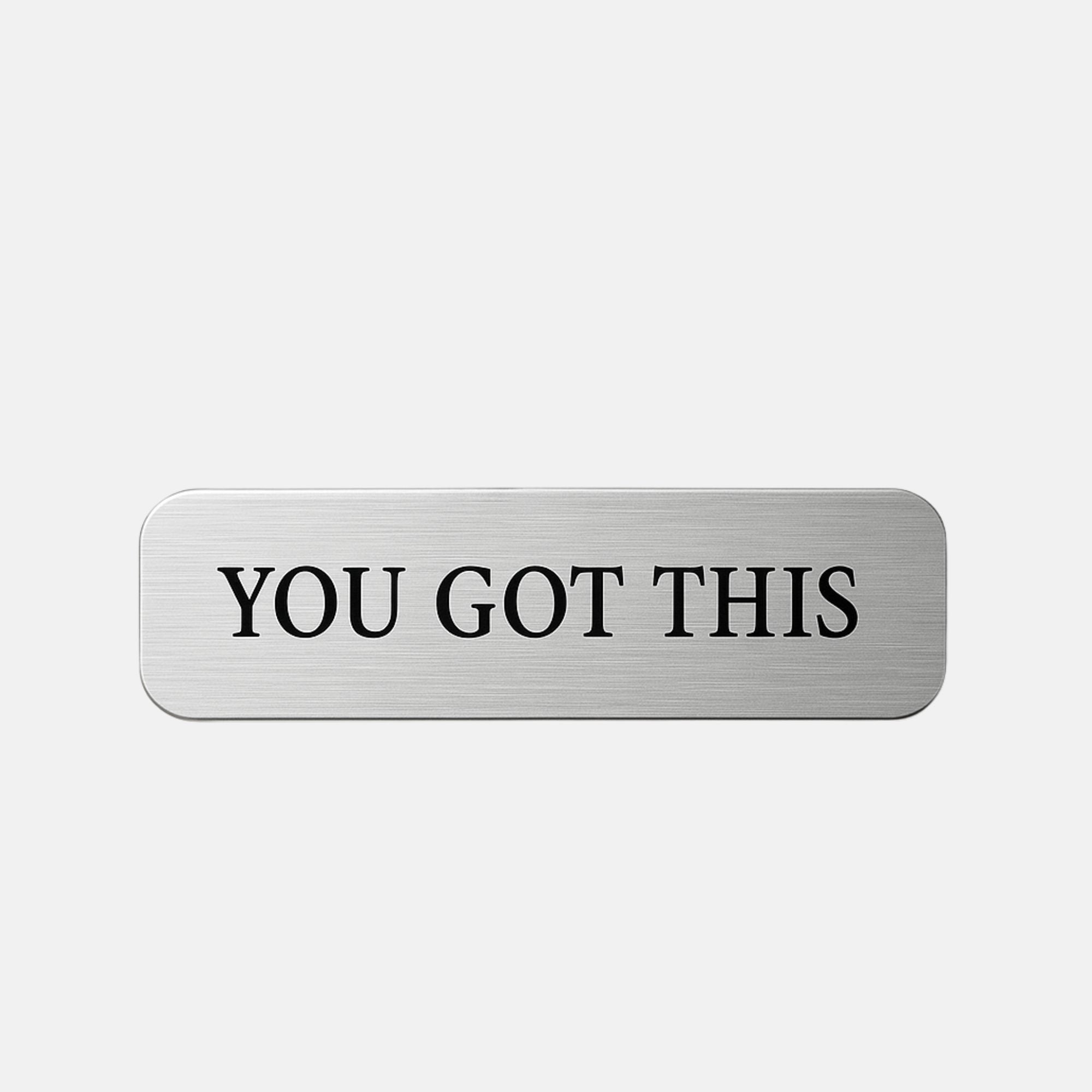 Engraved Self Adhesive Metal Tags