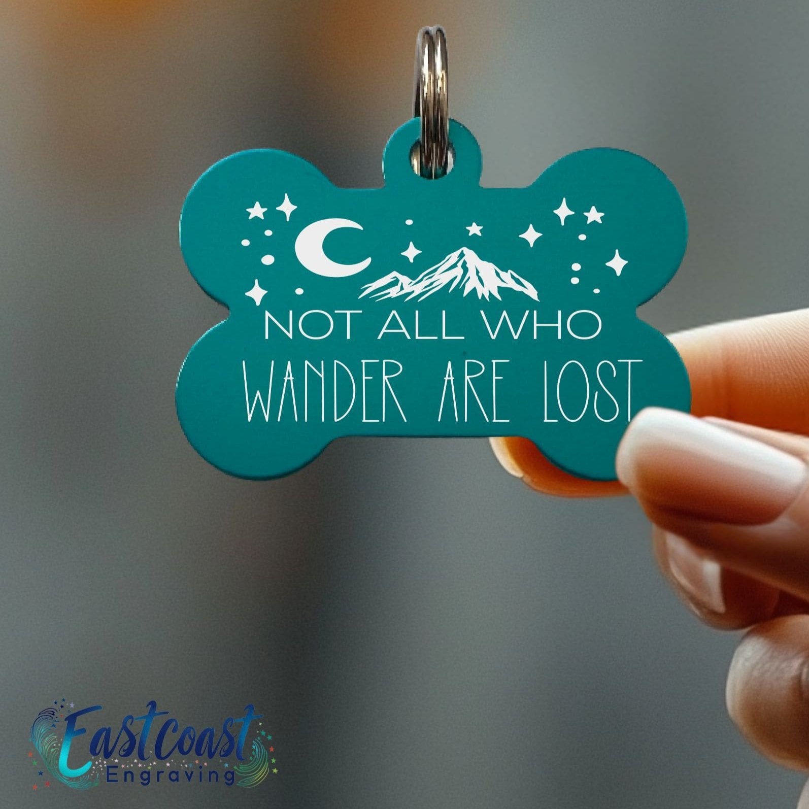 Funny dog tags with unique sayings for pets