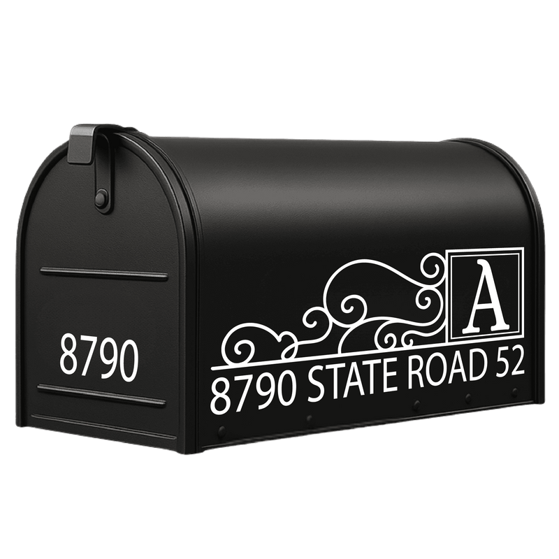 Custom Mailbox Decals