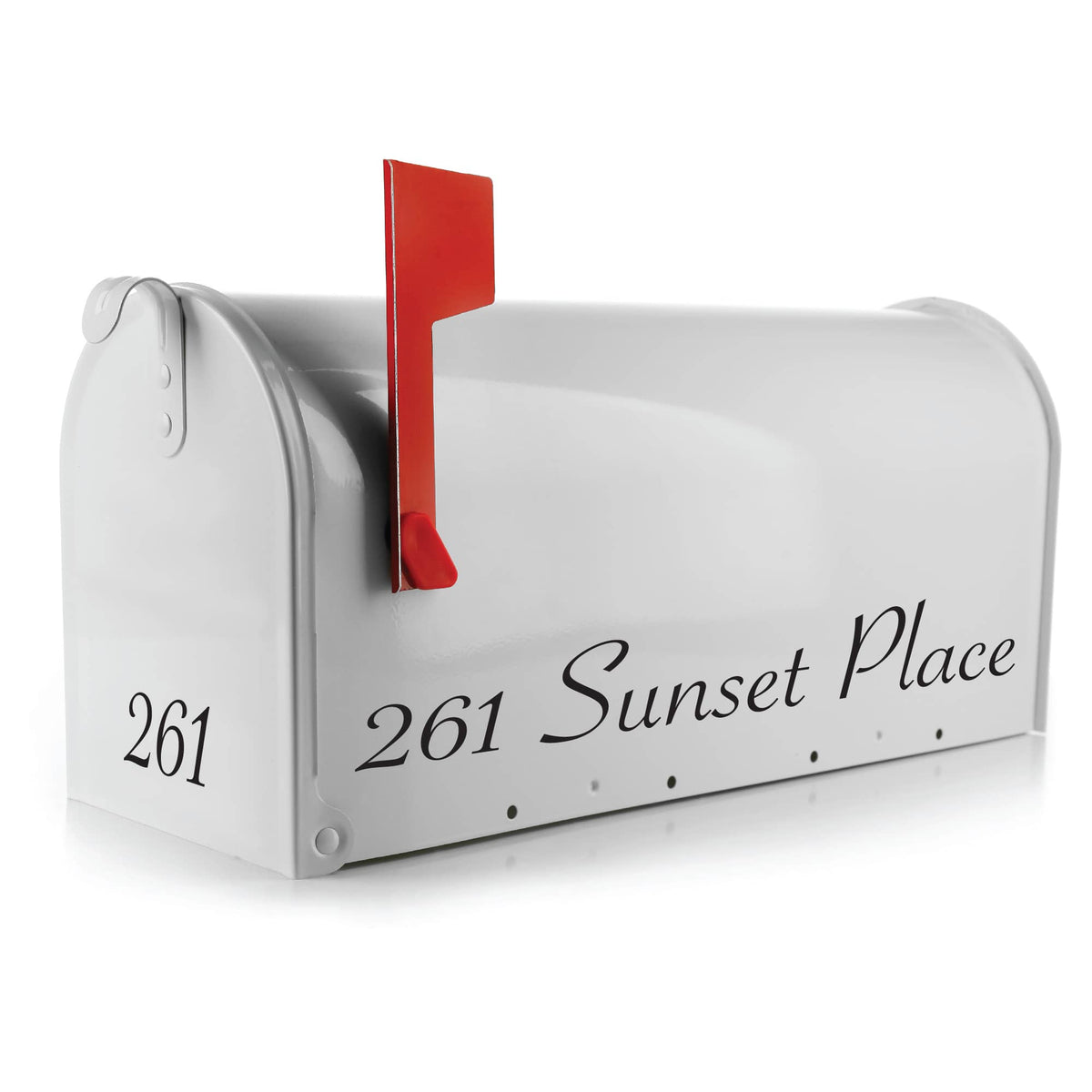 Custom Mailbox Letters | One-Line Vinyl Address Decals