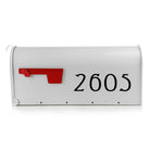 Easy installation of custom mailbox number decals