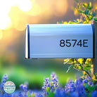 High-quality vinyl numbers for mailbox curb appeal