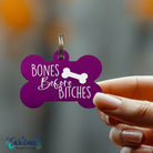 Durable laser engraved pet ID tags for safety and style