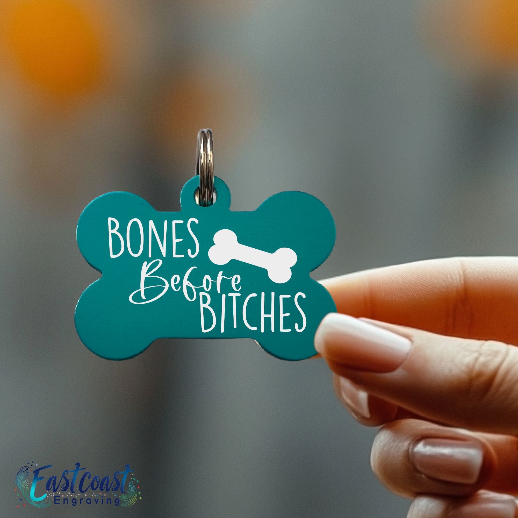 Unique laser engraved dog tags for pets with personality