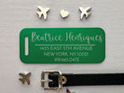 Classy Script Custom Travel Tag - Elegant Luggage Accessory - Eastcoast Engraving
