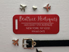 Classy Script Custom Travel Tag - Elegant Luggage Accessory - Eastcoast Engraving