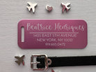 Classy Script Custom Travel Tag - Elegant Luggage Accessory - Eastcoast Engraving