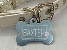 Customizable Artistic Paw Dog Tag – Durable & Colorful Pet ID - Eastcoast Engraving