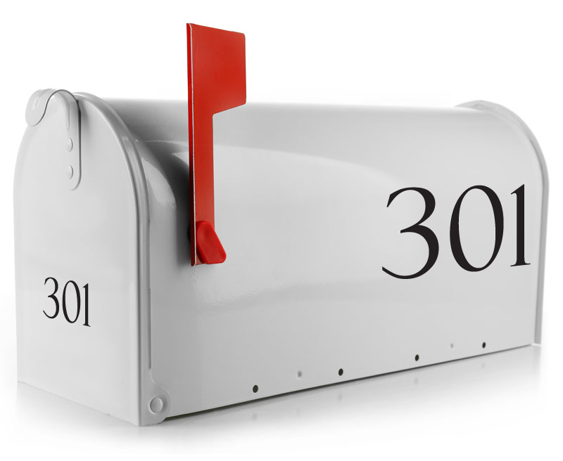 Mailbox Decal - The Point - Eastcoast Engraving