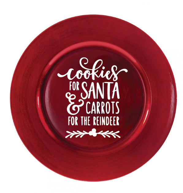 Cookies For Santa Carrots for Reindeer Decal - Eastcoast Engraving